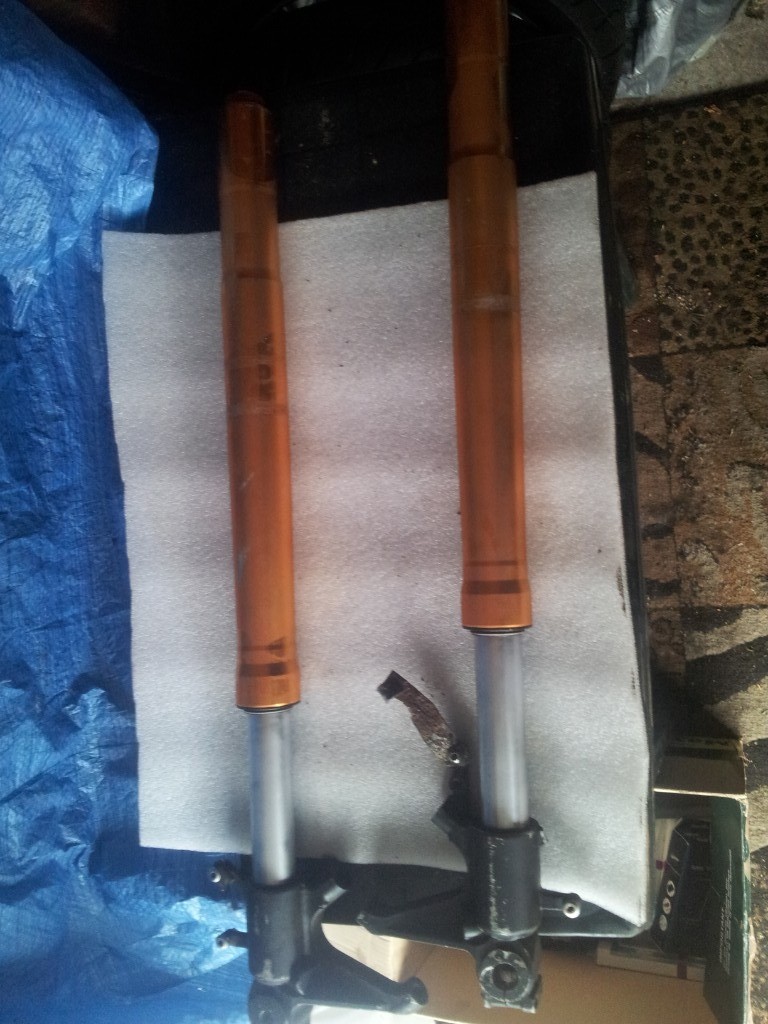 Pair upside down Motorcycle Forks in Motherwell, North Lanarkshire