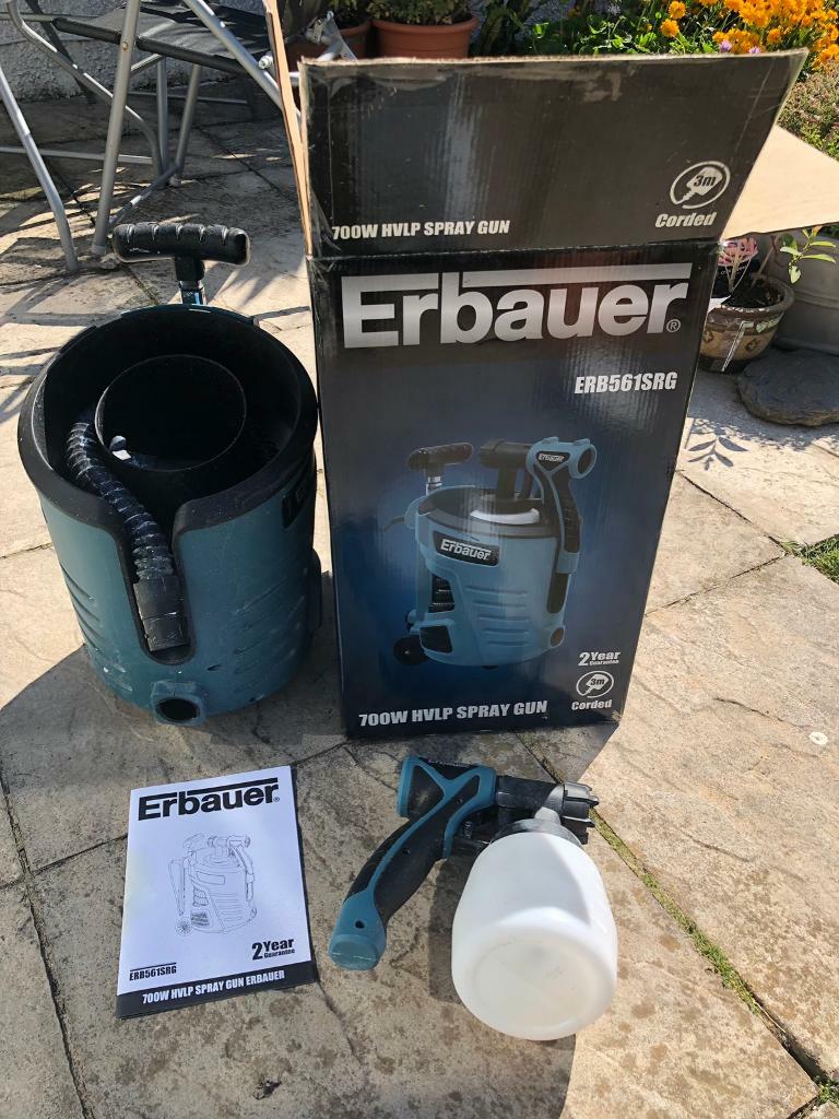 Erbauer 700w Hvlp spray gun in Dawlish, Devon Gumtree