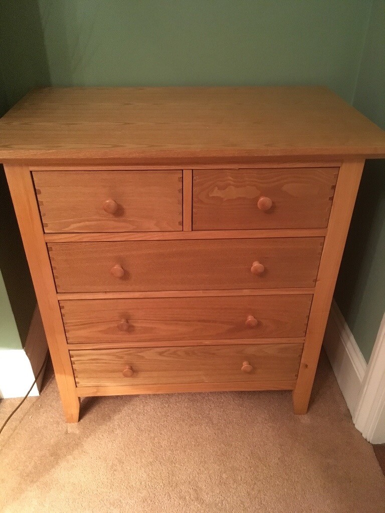 Lovely, solid, light wood chest of drawers in Dartford, Kent Gumtree