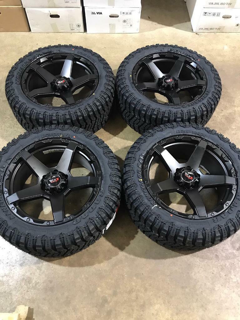 Brand new set of 20” alloy wheels and all terrain tyres Ford Ranger