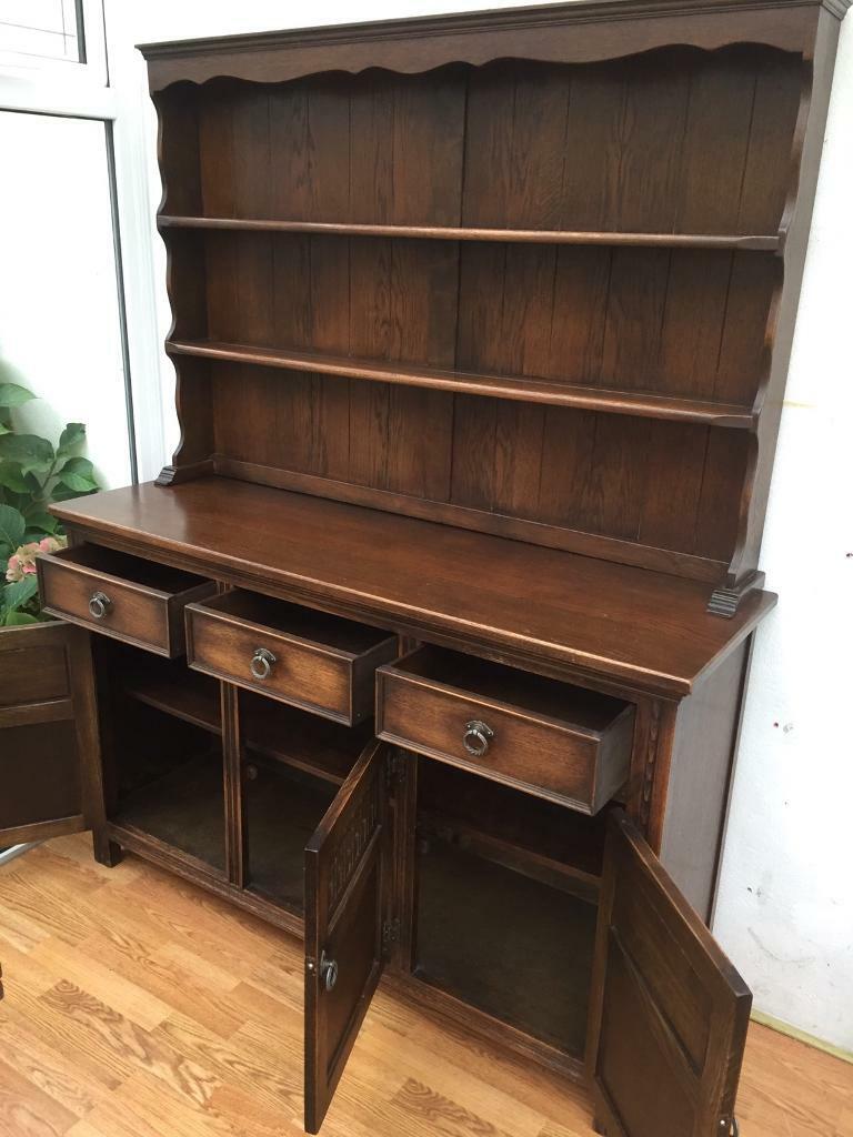 Dark Wood Welsh Dresser In Newton Abbot Devon Gumtree