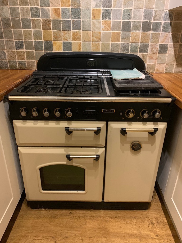 Leisure Range Cooker Classic 90. LPG 5 burner plus gas oven and