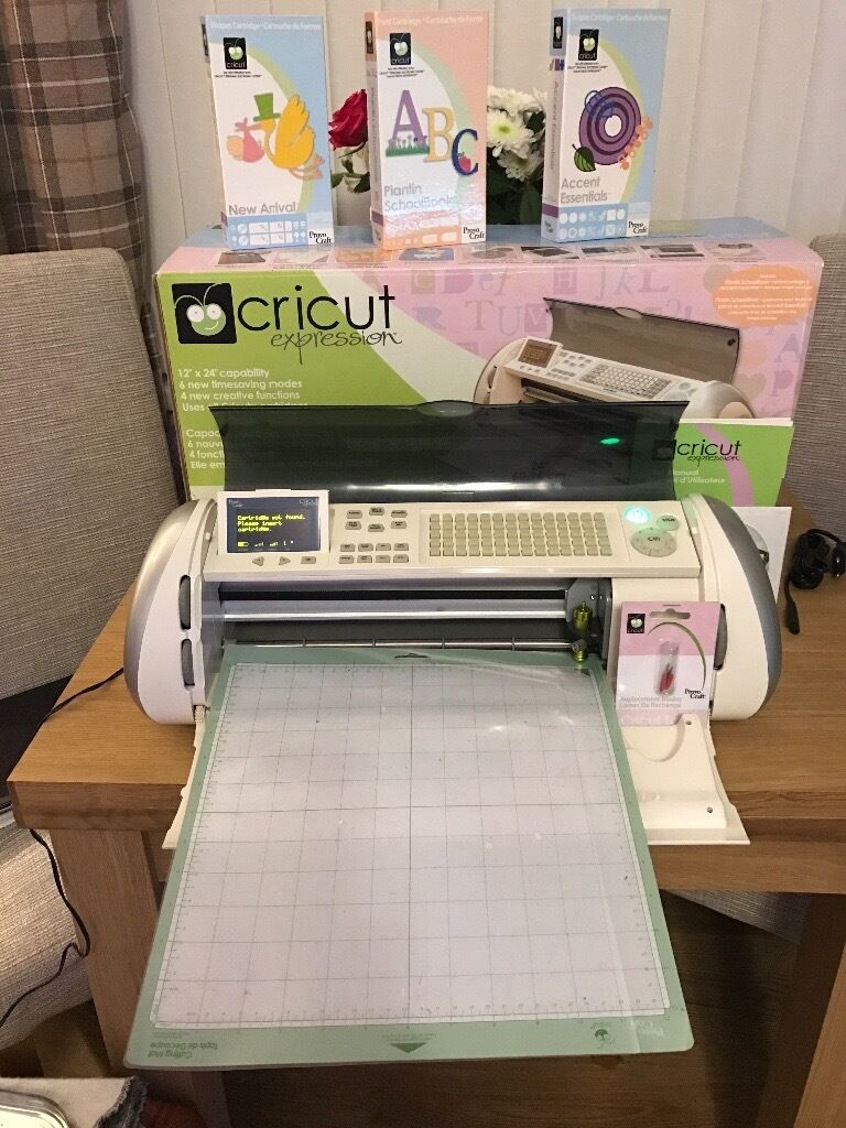 Cricut Expression 24" Electrnic Cutting Machine Die Cutting in