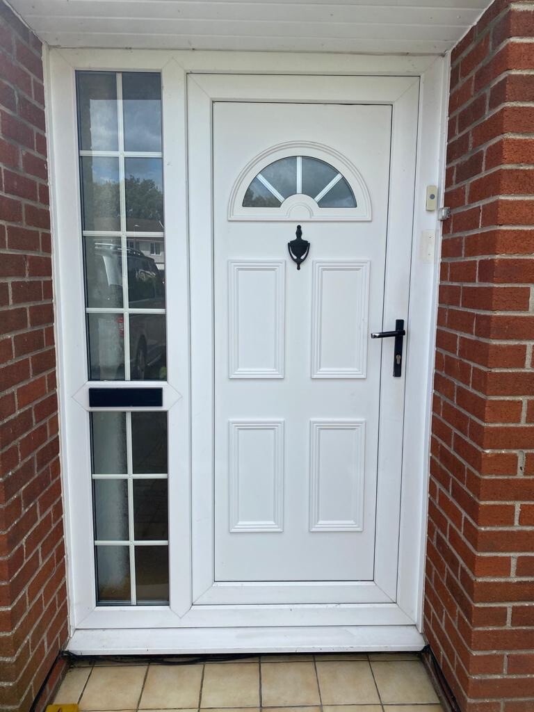 Minimalist Exterior Door Pvc Frame for Small Space
