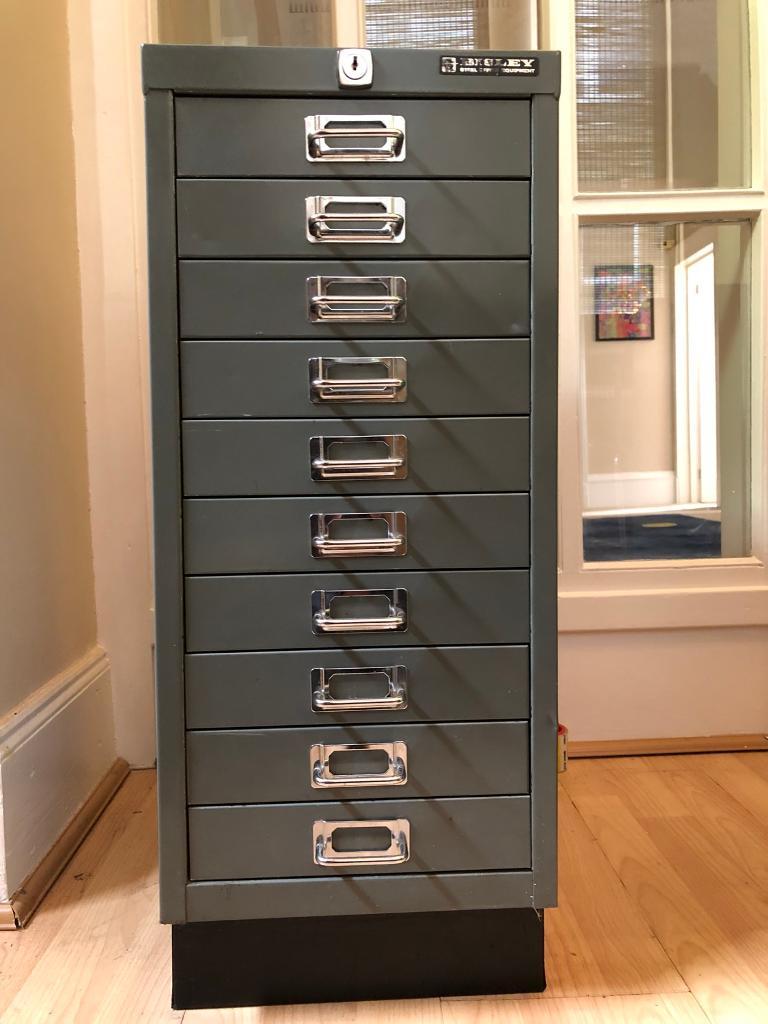 Ten Drawer Bisley Storage Cabinet In West End Glasgow Gumtree
