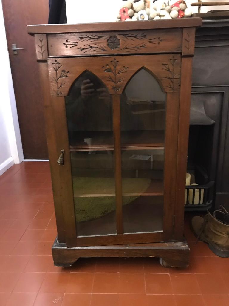 Cabinet Glass Doors Antique In Loughborough Leicestershire