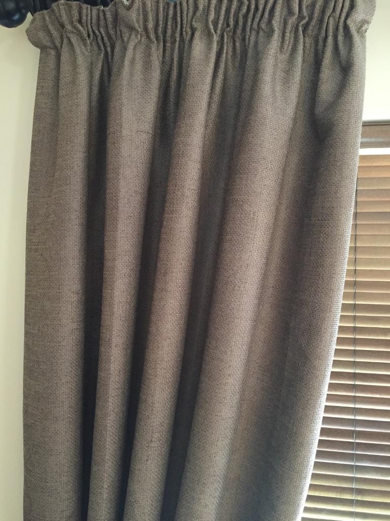 Taupe Pencil Pleat Curtains In Coleraine County Londonderry