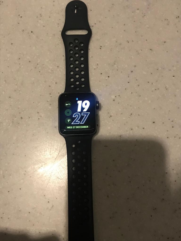 Apple iWatch series 3 38MM Nike + GPS Space Grey | in Chester Le Street