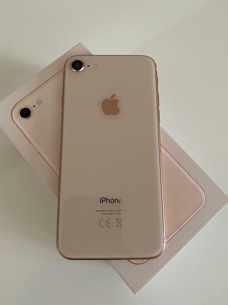 iPhone 8, Rose Gold, unlocked in Cwmbran, Torfaen Gumtree