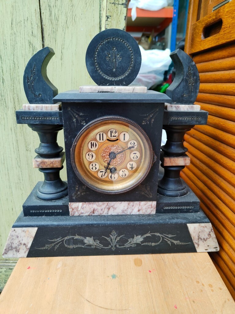 Antique mantle clock and candlesticks in Chandlers Ford, Hampshire