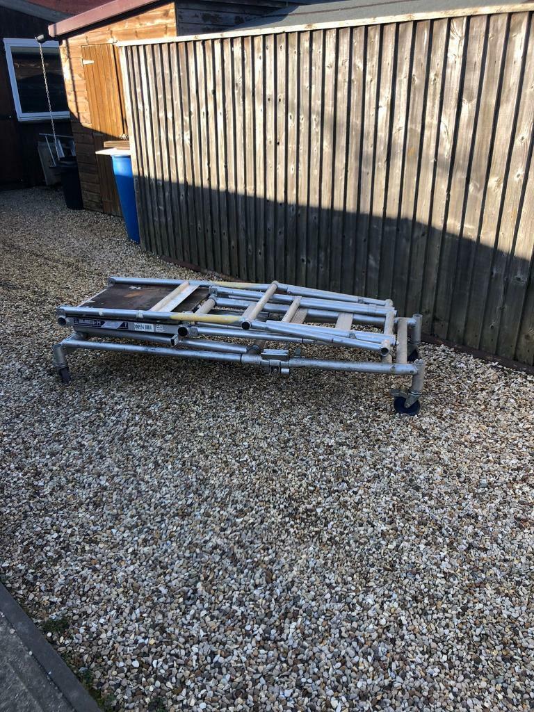 Aluminium work platform adjustable height | in Heacham, Norfolk | Gumtree