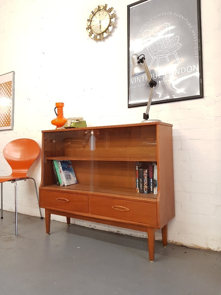 Mid Century Vintage Teak Bookcase by Jentique in New Cross, London