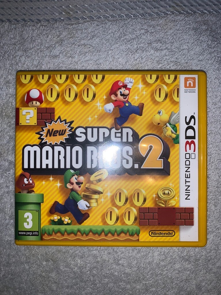 Nintendo 3DS New Super Mario Bros 2 Game IP1 in Ipswich, Suffolk
