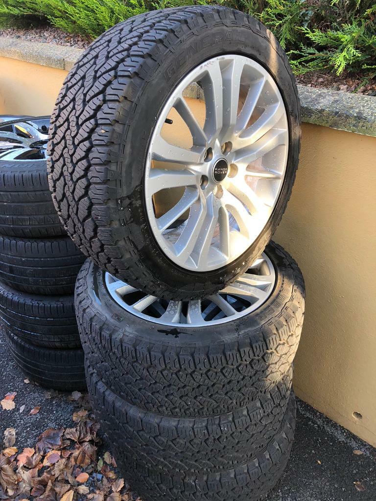 Range Rover Land Rover Alloy Wheels Off Road alturain tyres 20” in