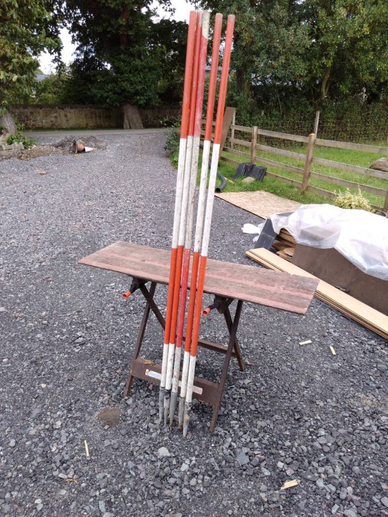 Surveyors ranging poles in Bridge of Earn, Perth and Kinross Gumtree