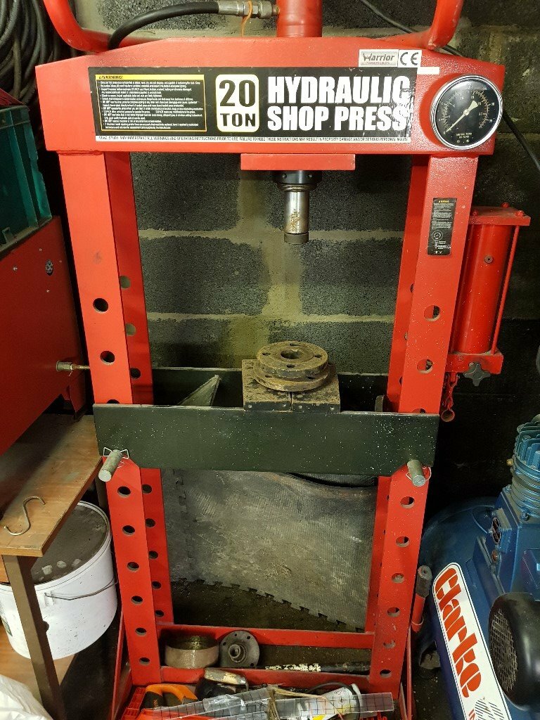 Warrior 20t hydraulic shop press in Llansamlet, Swansea Gumtree