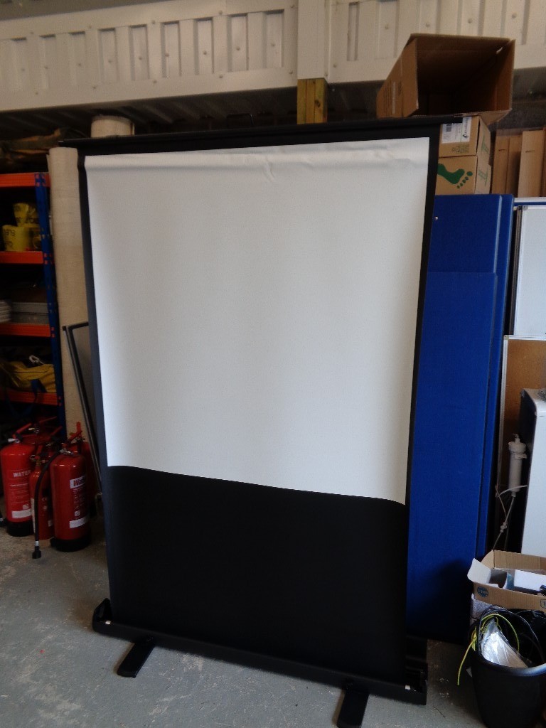 free standing celexon mobile projector screen in Longford, West