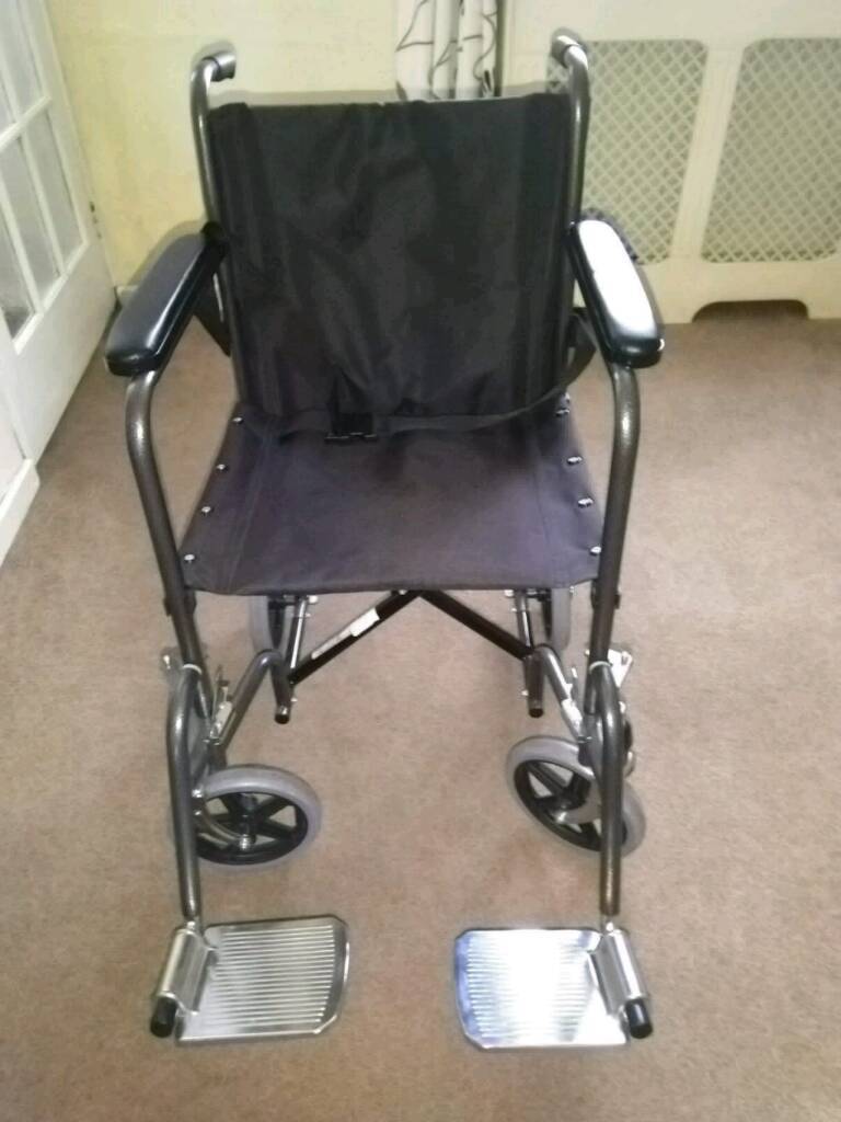 Folding Wheel chair. In in Maesteg, Bridgend Gumtree