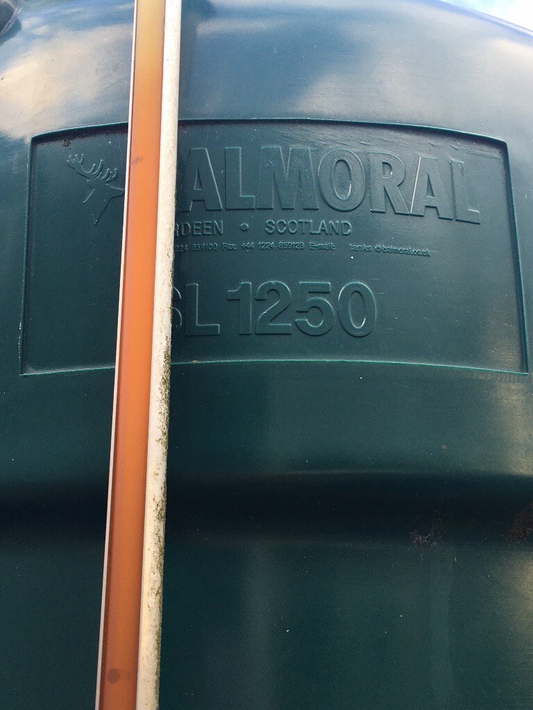 Oil heating tank Warmley, Bristol Balmoral bunded tank 1250ltrs
