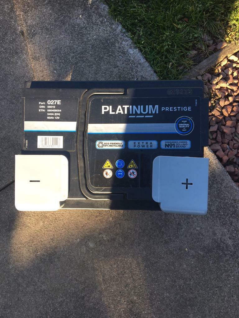 PLATINUM PRESTIGE EXTRA POWER CAR BATTERY FOR SALE. in Motherwell