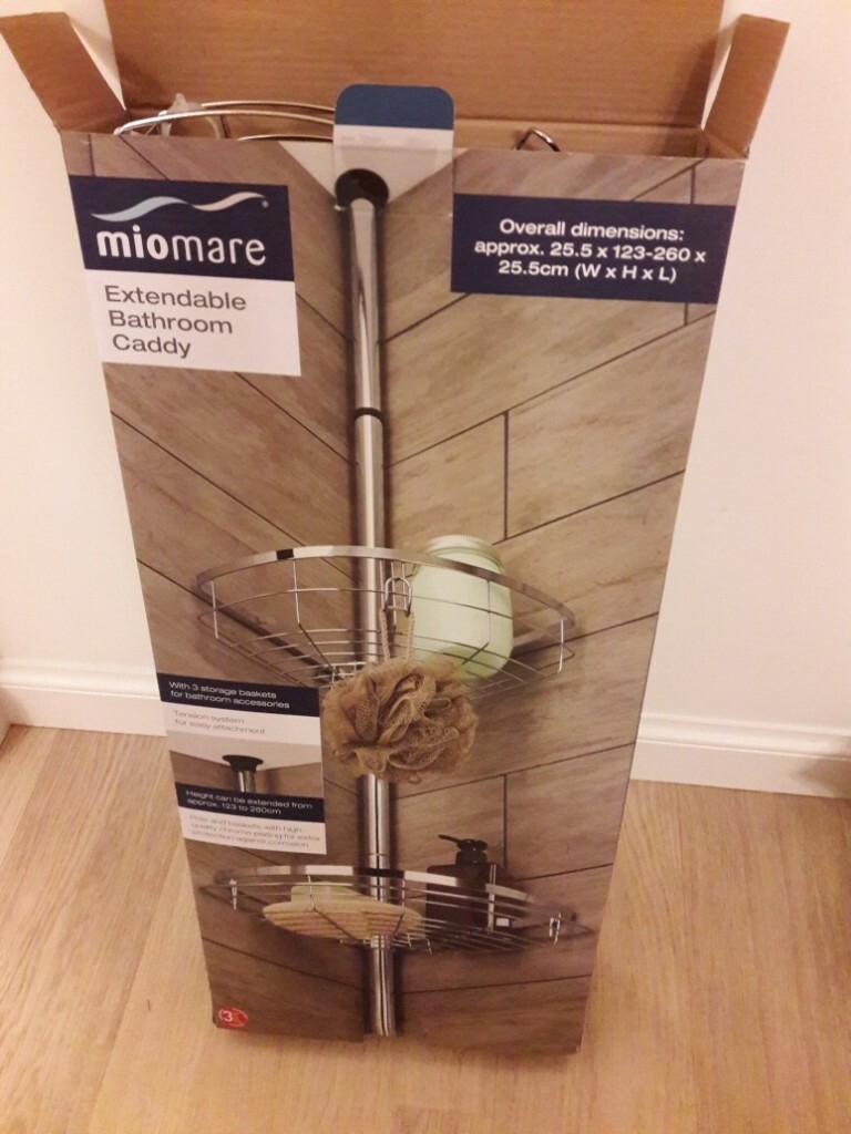 Miomare Extendable Bathroom Shower Caddy In Aberdeen Gumtree