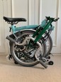 BROMPTON - M6R, TURKISH GREEN &amp; RACING GREEN, HARDLY USED, EXCELLENT CONDITION!