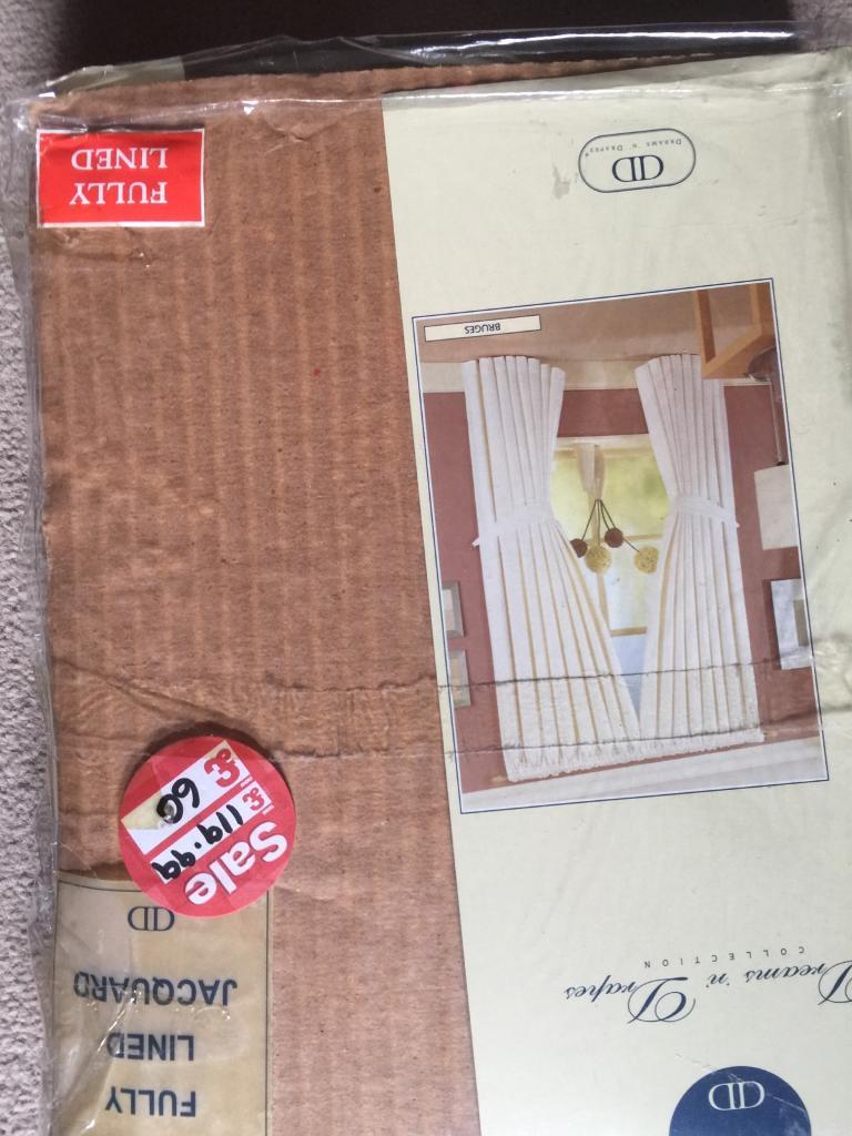 Lined Curtains 6xpairs Curtains Tie Backs Cushion Covers Bargain In