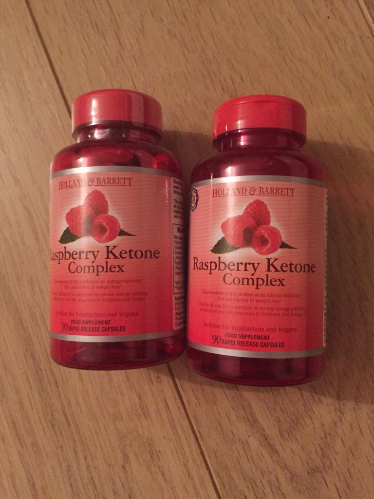 Holland & Barrett raspberry ketone complex CAPSULES . in Ipswich
