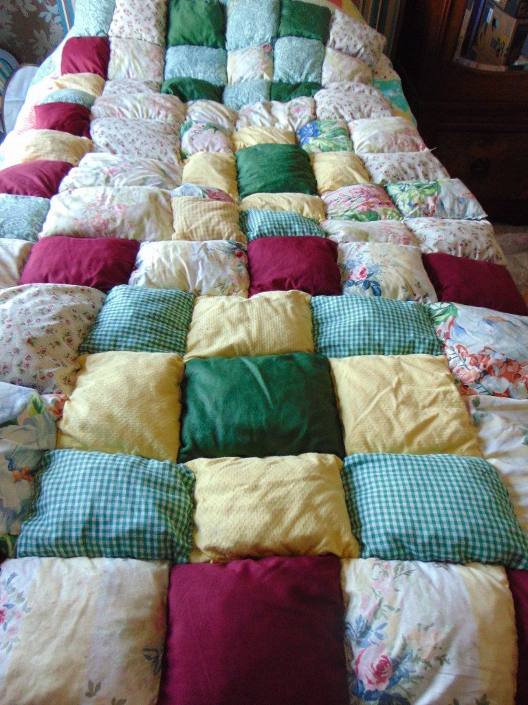 Vintage Handmade Padded Quilt in Kent Gumtree