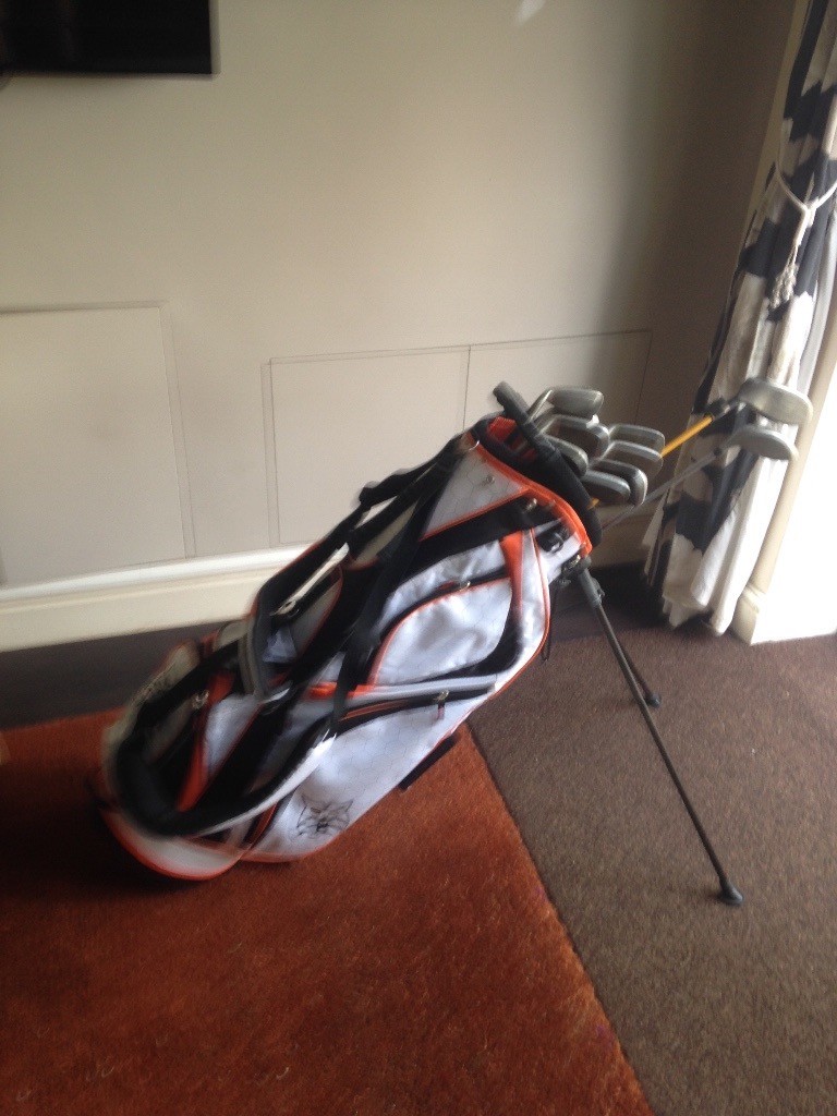 Golf clubs and new Lynx bag. in Tamworth, Staffordshire Gumtree