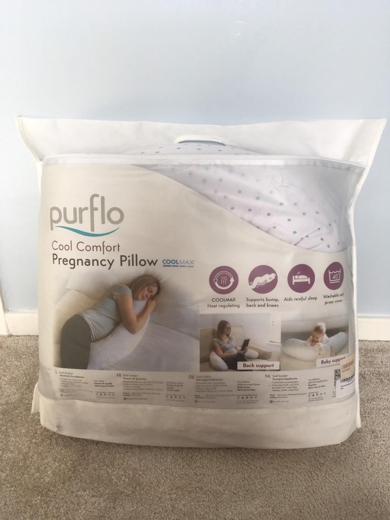 Purflo Cool Comfort Pregnancy Pillow In Ruddington