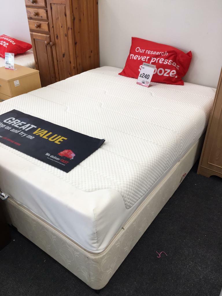 BHF Tempur Double Bed and Mattress in Margate, Kent Gumtree