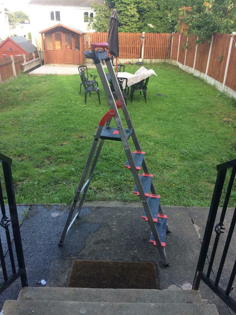 Hailo step ladders/ builders ladders/ safety ladders/ painters and