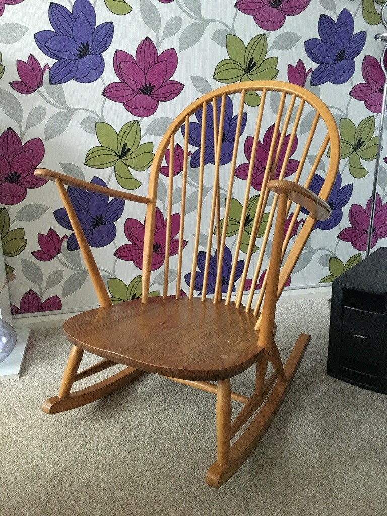 Vintage Ercol Grandfather Rocking Chair in Romsey, Hampshire Gumtree