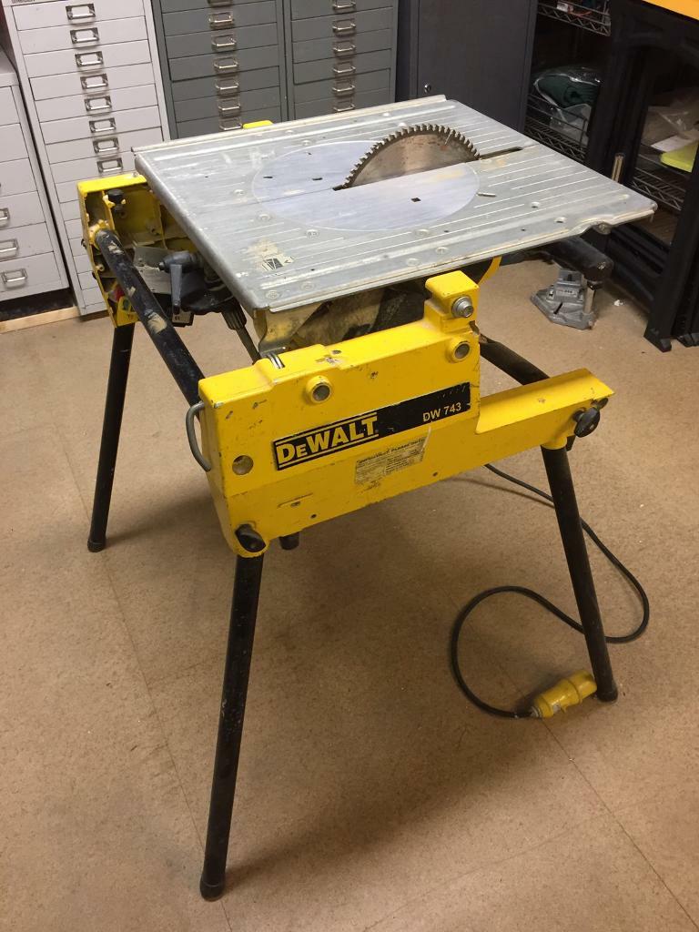 DeWalt DW743 Table/Mitre Flip Over Saw in Southside, Glasgow Gumtree