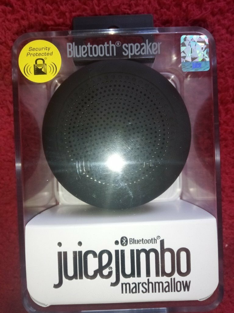 Juice Jumbo Marshmallow Bluetooth Wireless Speaker brand new sealed