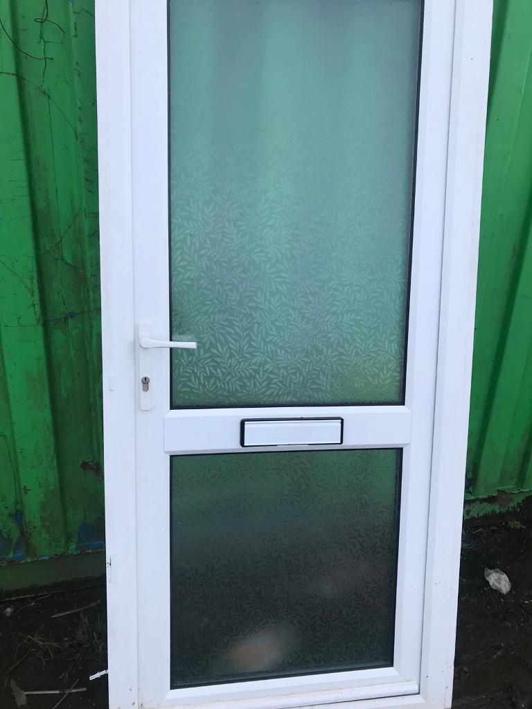 Double glazed pvc door ideal for where lots of light 