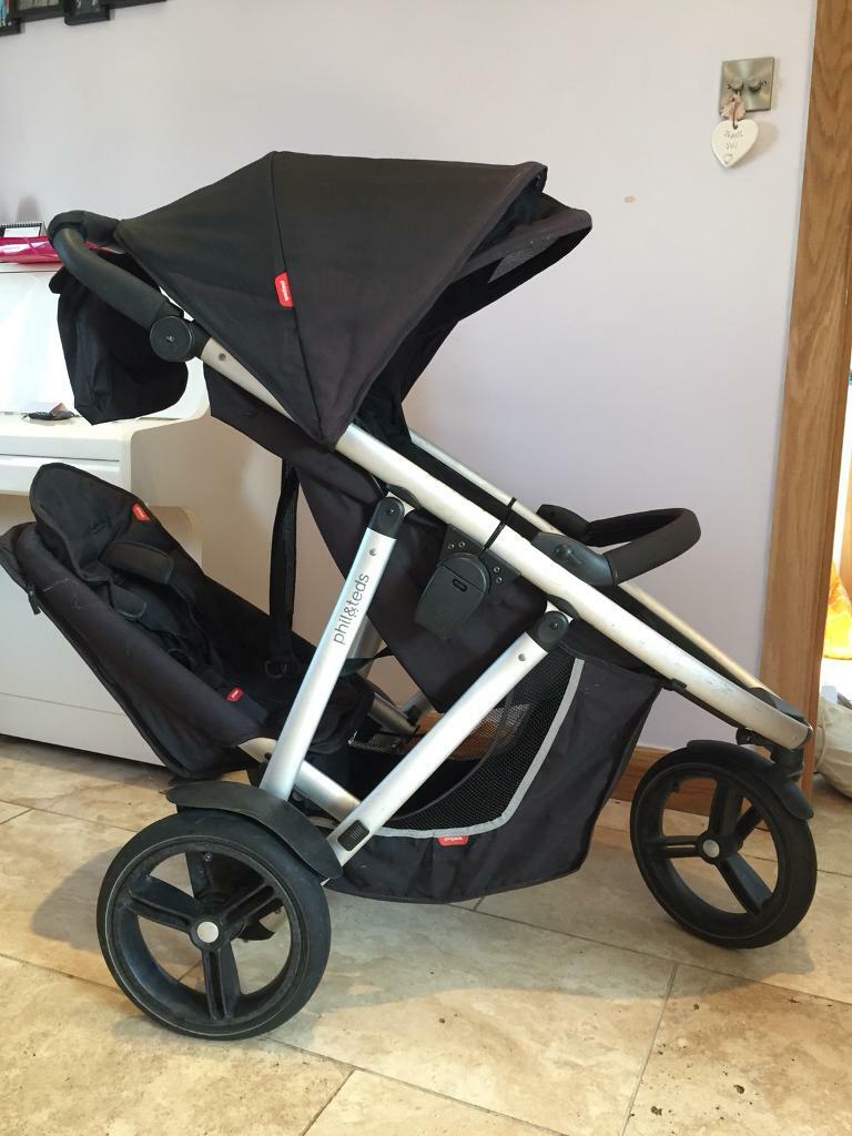 Phil & Teds Vibe double buggy stroller pram in Crail, Fife Gumtree