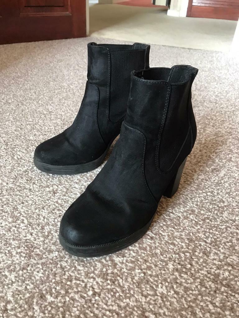 primark block heel boots