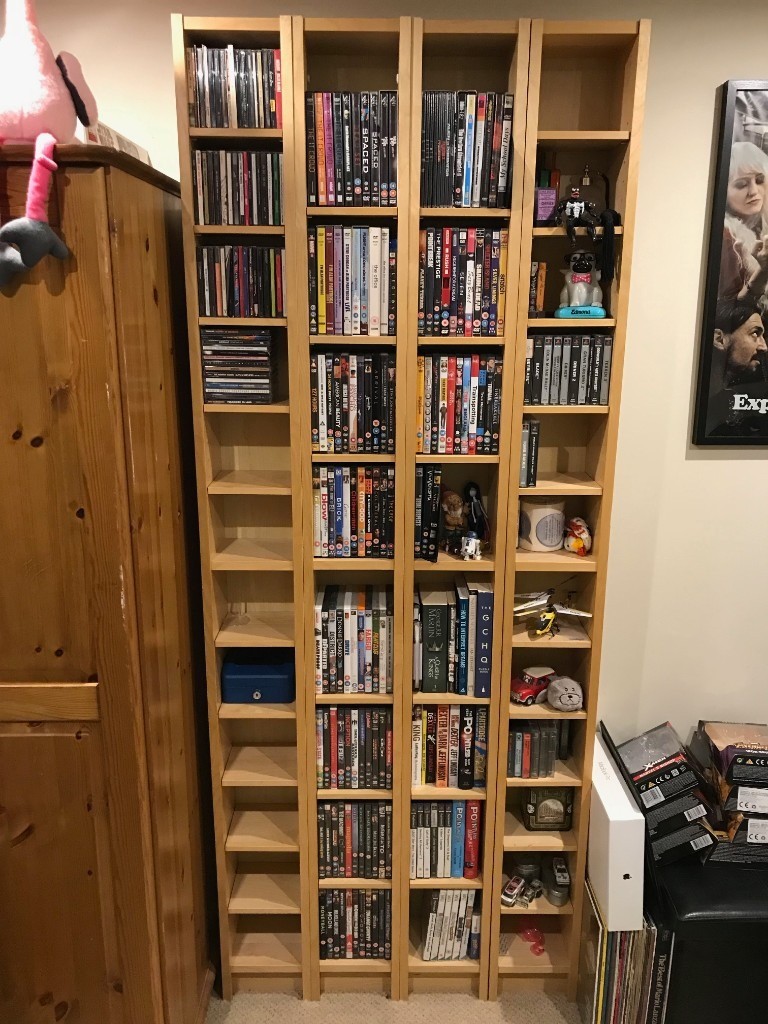 Ikea Gnedby CD/DVD/Book shelves in Stow on the Wold, Gloucestershire