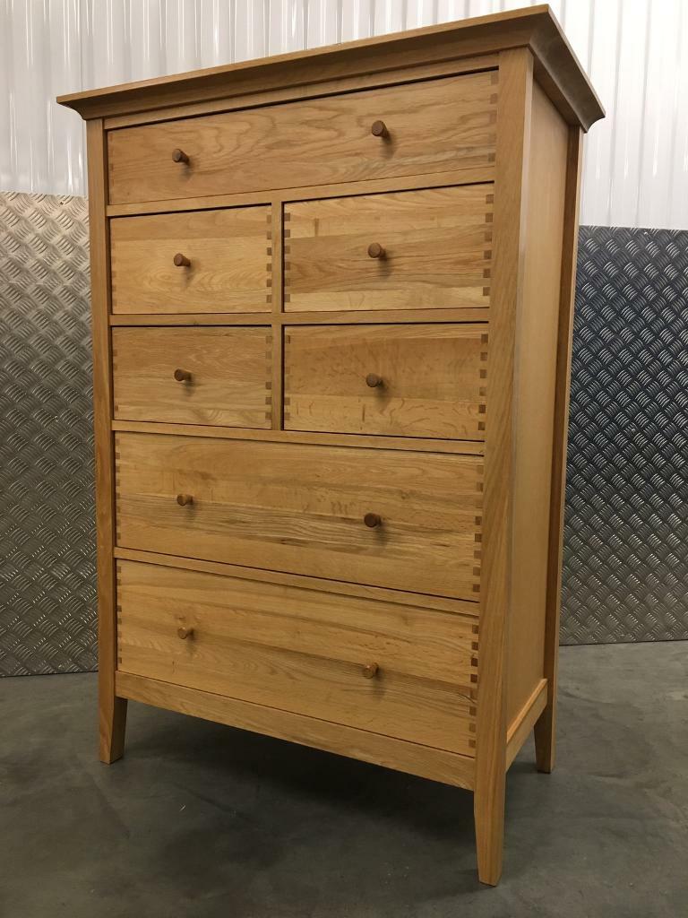 Willis & Gambier John Lewis essence oak chest of drawers dresser Laura