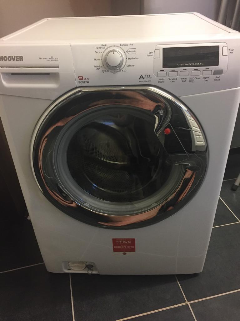 Hoover Silent pulse inverter 9kg washing machine (BROKEN OUTER DRUM