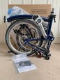 BROMPTON - M6L (2020) TEMPEST BLUE, BRAND NEW IN BOX!