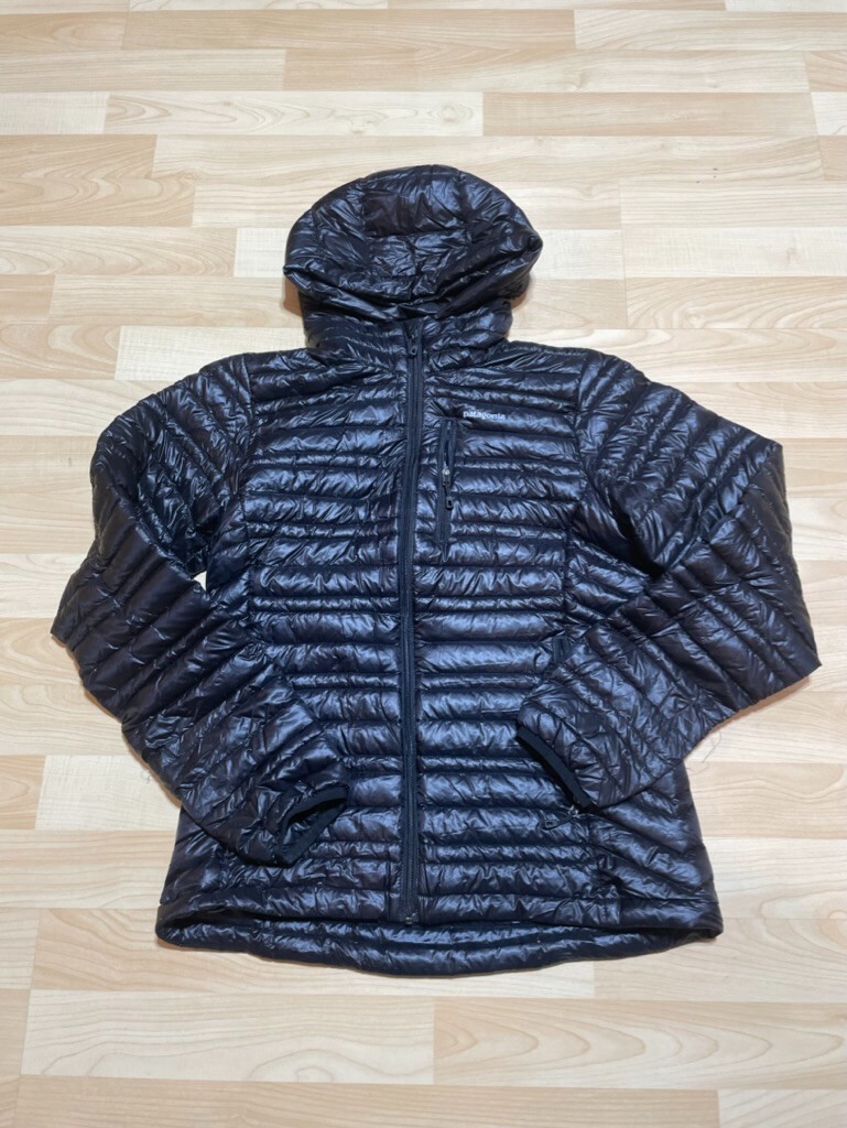 Patagonia Ultralight Down Hoody Jacket Black 800FP Size XS Patagonia Ultralight Down Hoody Jacket Black 800FP Size XS