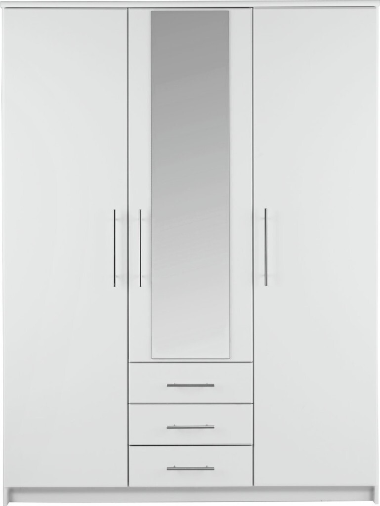 Ex Display Argos Home Normandy 3 Door 3 Drawer Mirror