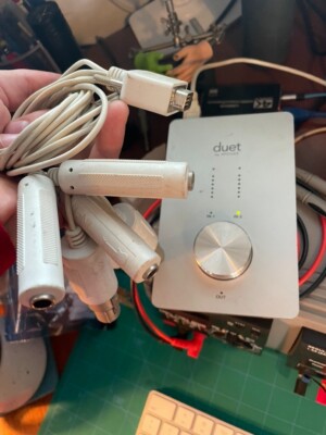 Apogee Duet 2x2 Firewire Audio Interface with Breakout Cable and Firewire Cable