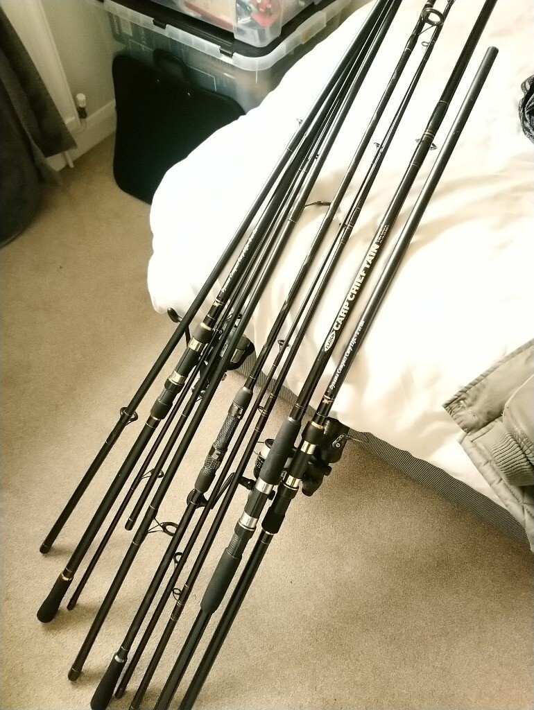 Carp rods and reels x3 in Honiton, Devon Gumtree