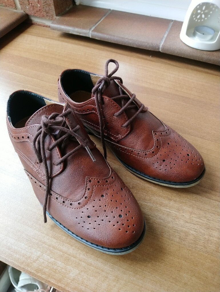 Kids River Island Brogue Shoes Size 2 | in Leicester, Leicestershire ...