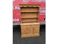 Solid pine wood welsh dresser £105