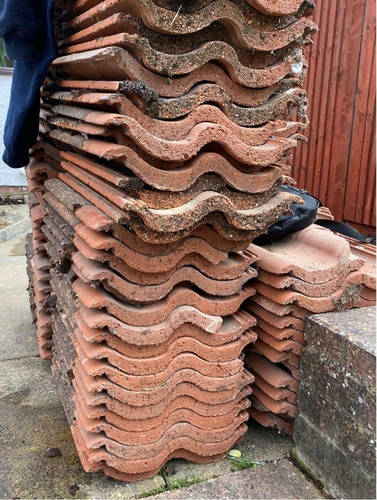 Reclaimed roof tiles ( Double Roman ) in Princes Risborough